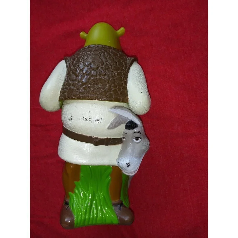 Shrek and Donkey Figurine Hard Plastic Dream works Rare Hard to Find HTF 8